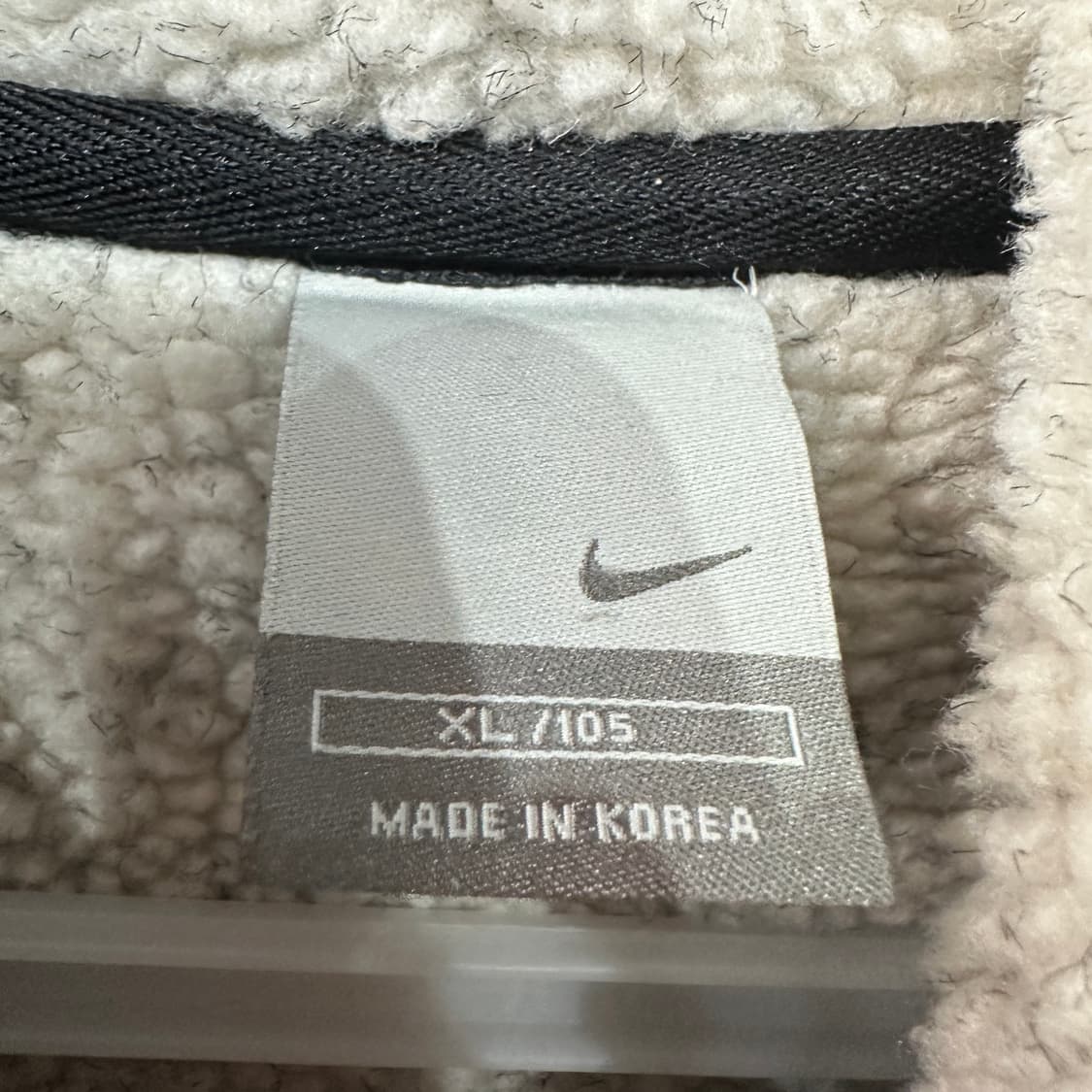 나이키 후리스 양털 후드자켓 XL 상품이미지4