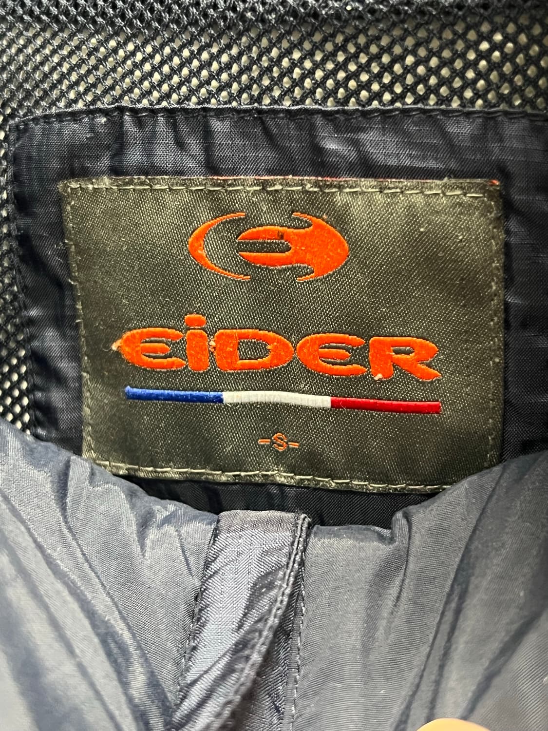 아이더 우븐 바람막이 네이비 상품이미지4