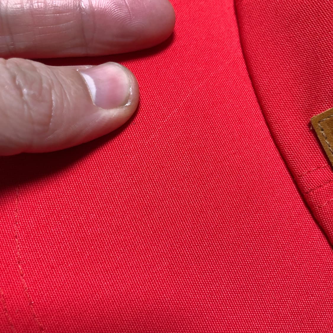 (OS) 헤리티지 플로스 HERITAGE FLOSS 롱빌캡 레드 모자 상품이미지2