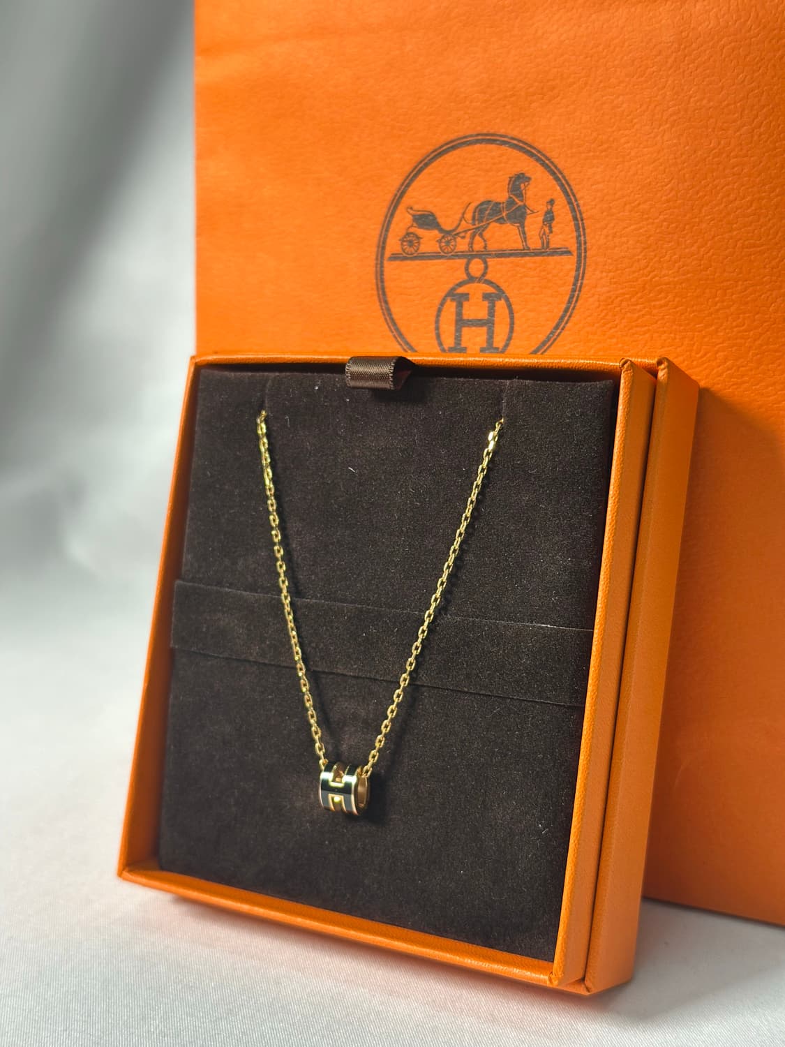 에르메스 미니팝아슈 누아골드 상품이미지3