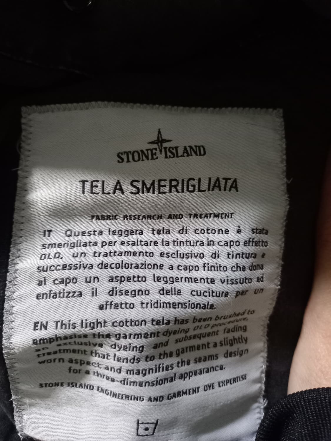 정품 스톤아일랜드 와펜 텔라 포켓 자켓 100 / L 상품이미지5