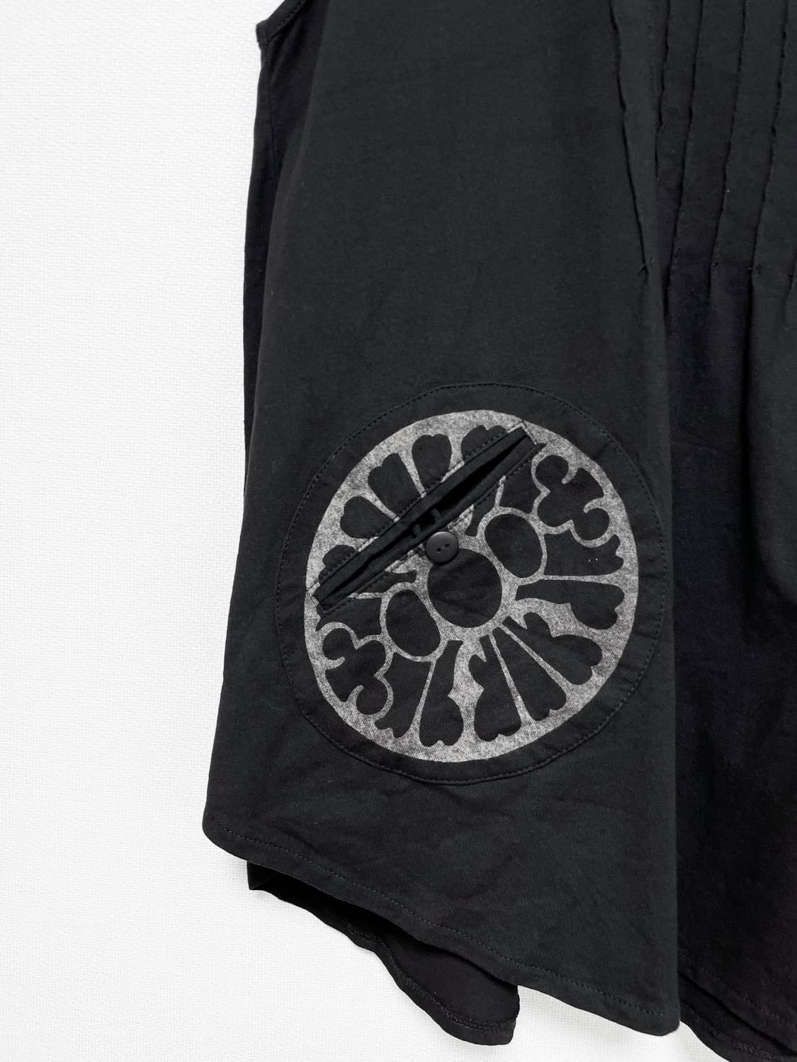 Oriental Pocket Sleeveless - Black 상품이미지6