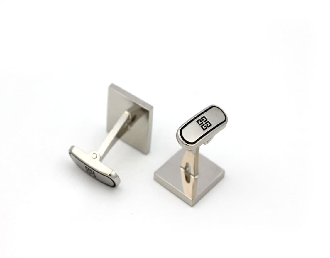 지방시 B+등급 천연자개 나무 한정판 남자 명품 커프스 상품이미지4