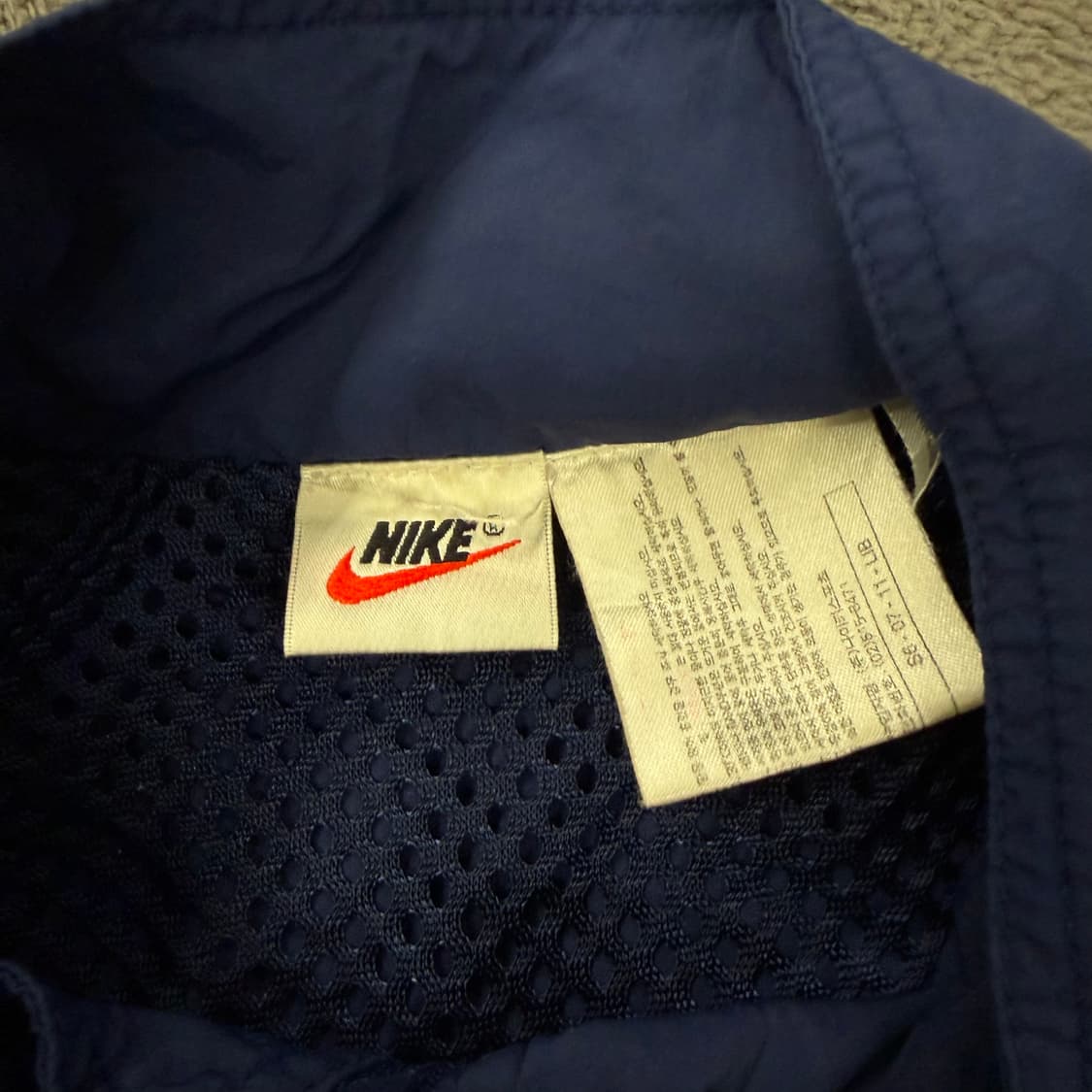 [ 정품/95 ] 90s 나이키 올드스쿨 USA 스우시 바람막이 자켓 상품이미지4