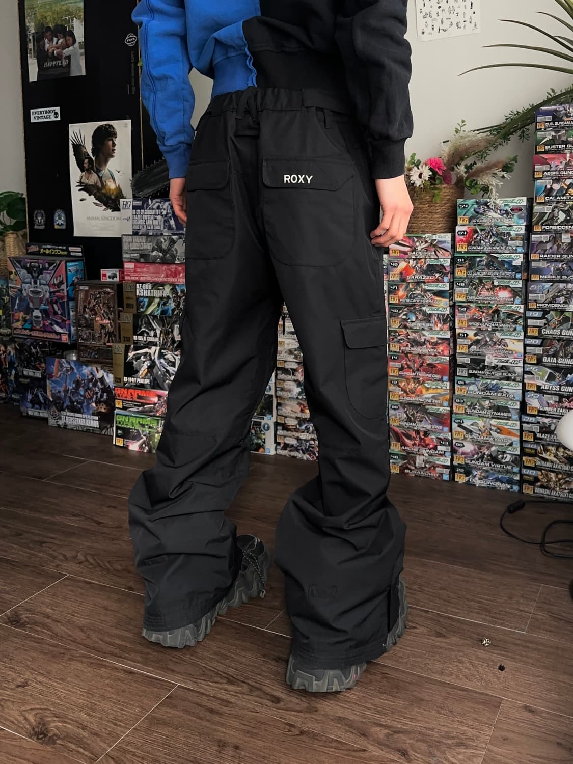 Roxy 루즈 플레어 유틸리티 팬츠 상품이미지1