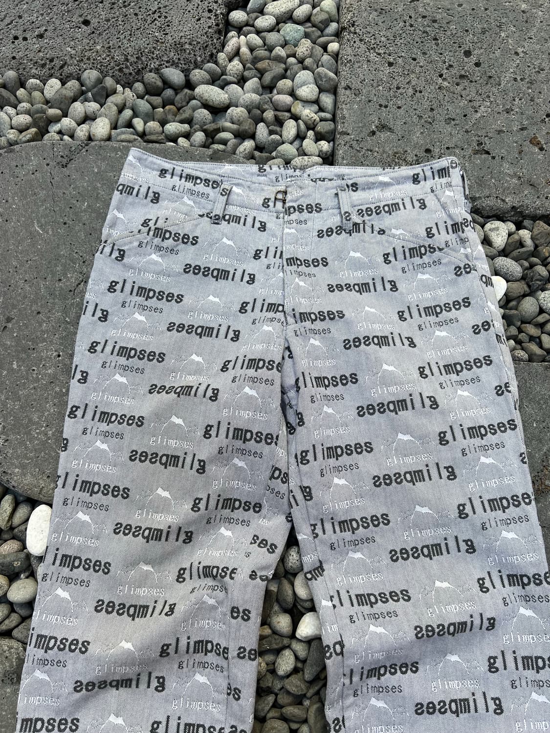 (32인치)KOLOR LETTERING WORK PANTS 컬러비콘팬츠 상품이미지3