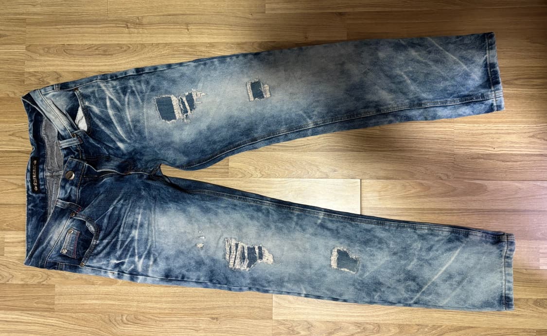 디스퀘어드2 스타일 y2k  데미지 팬츠 상품이미지1