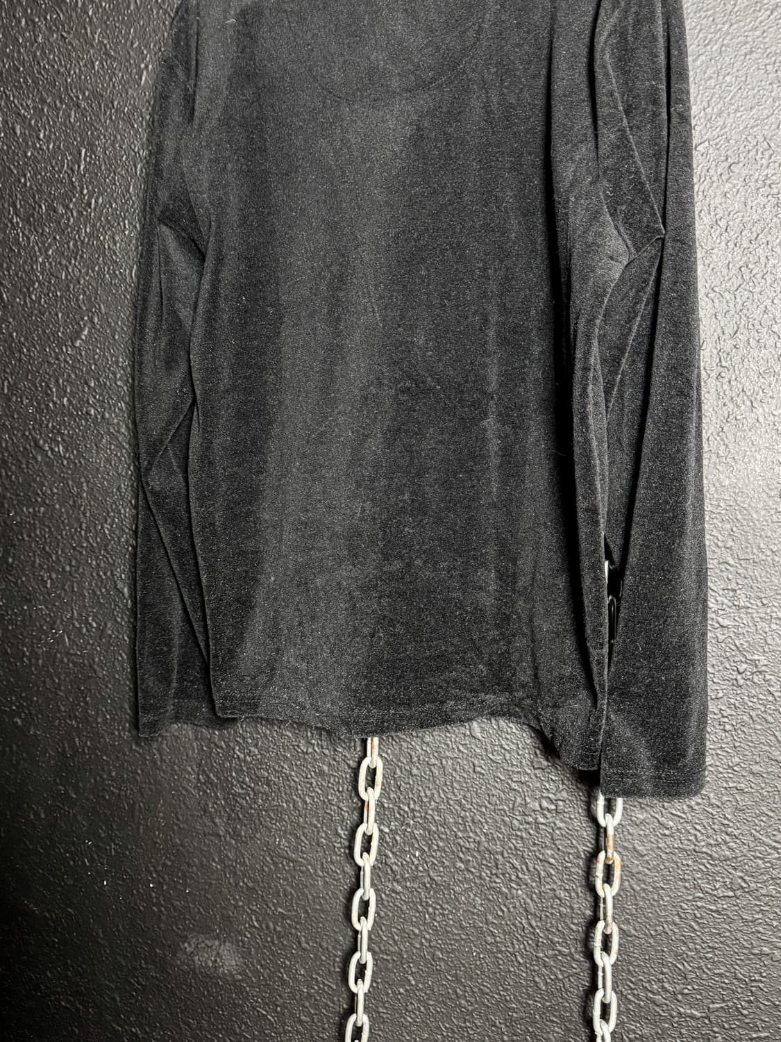 Black velvet long sleeves  상품이미지8