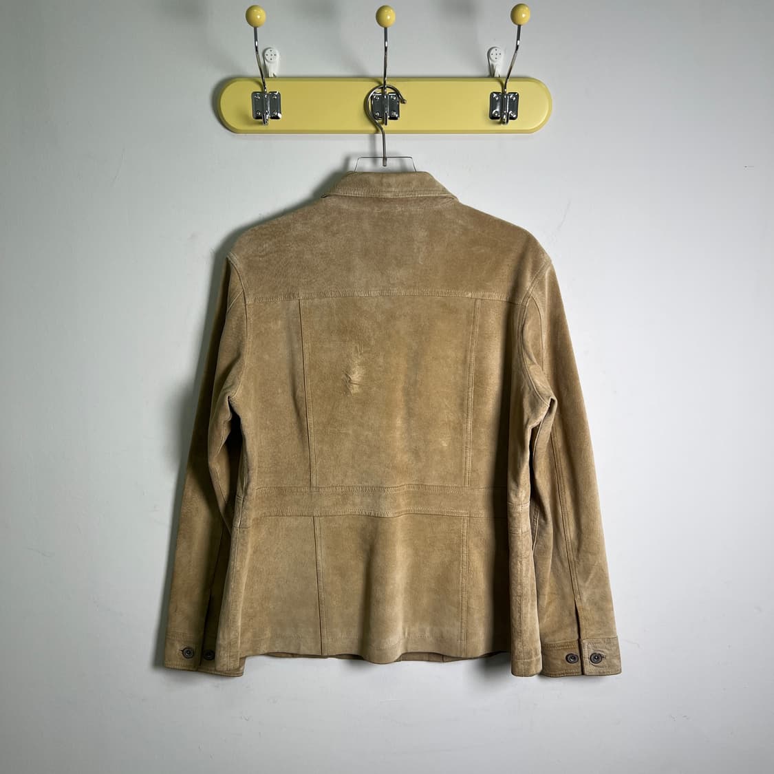 에디바우어 베이지 스웨이드 자켓 L 상품이미지2