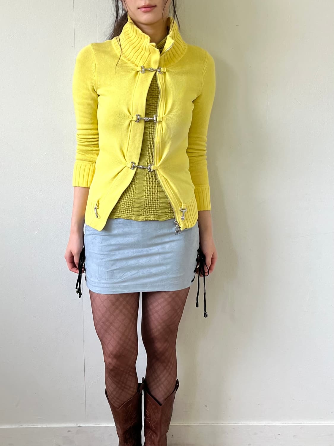 Le souk 엘로우 후크 집업 상품이미지5