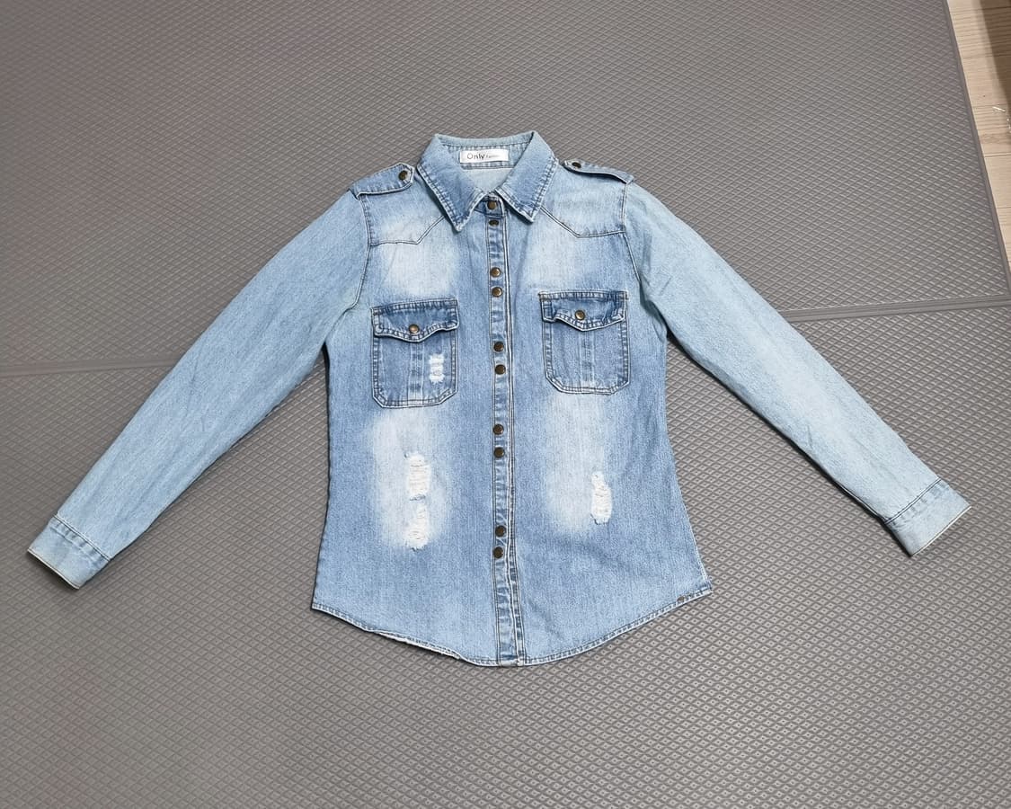 데님 셔츠자켓 상품이미지5