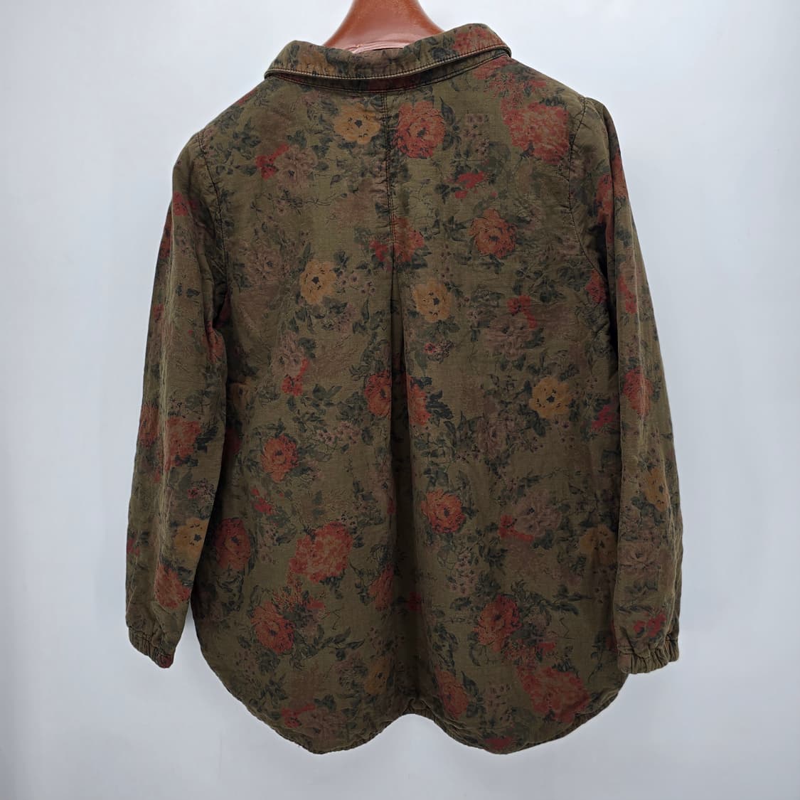 내추럴 빈티지 스타일 플라워 코튼 블라우스 상품이미지7