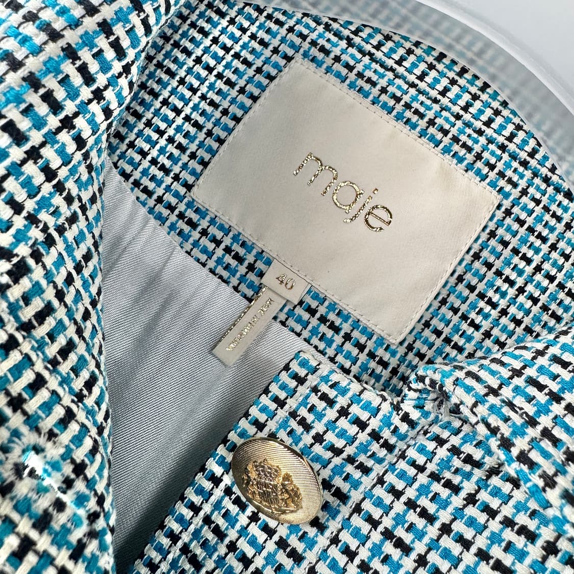 마쥬 maje 트위드 봄버 자켓 상품이미지3