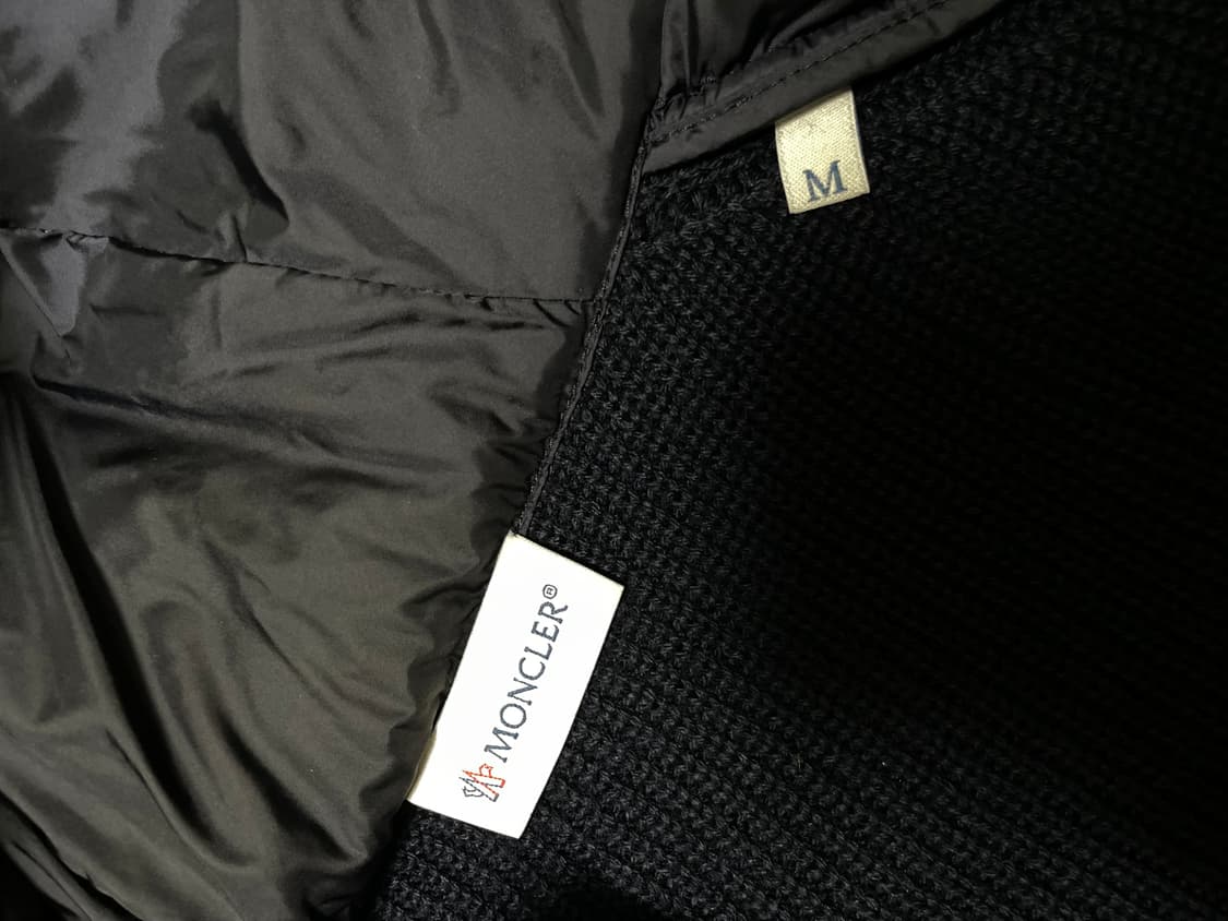 백화점판 [정품] 몽클레어 니트패딩 M 상품이미지4