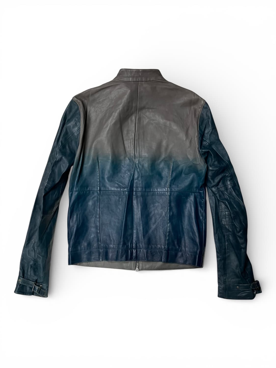 아르마니 익스체인지 투톤 가죽 자켓 M 상품이미지4