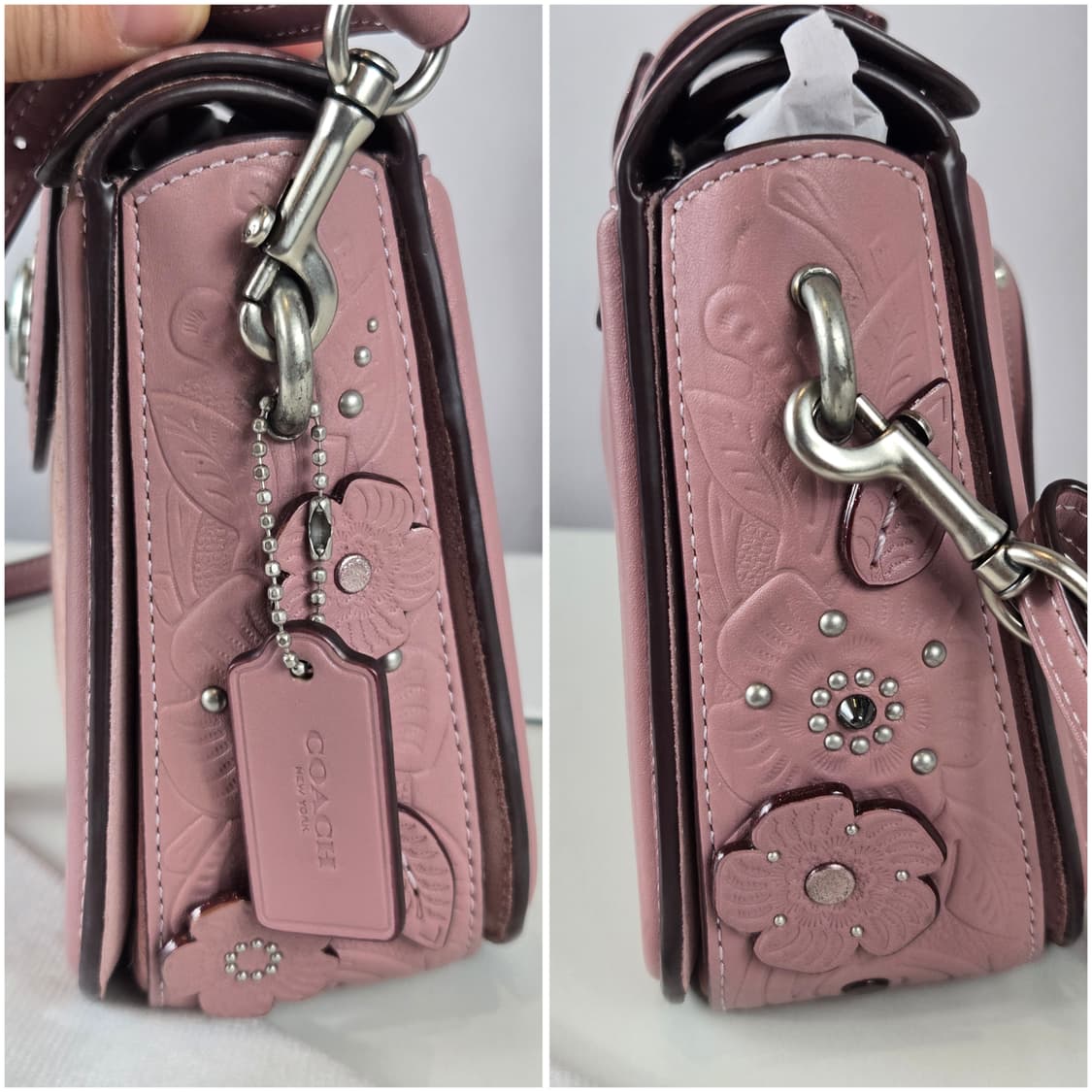 COACH 코치 페이지 크로스바디 인 글러브탠 가방 정품 크로스백 상품이미지7