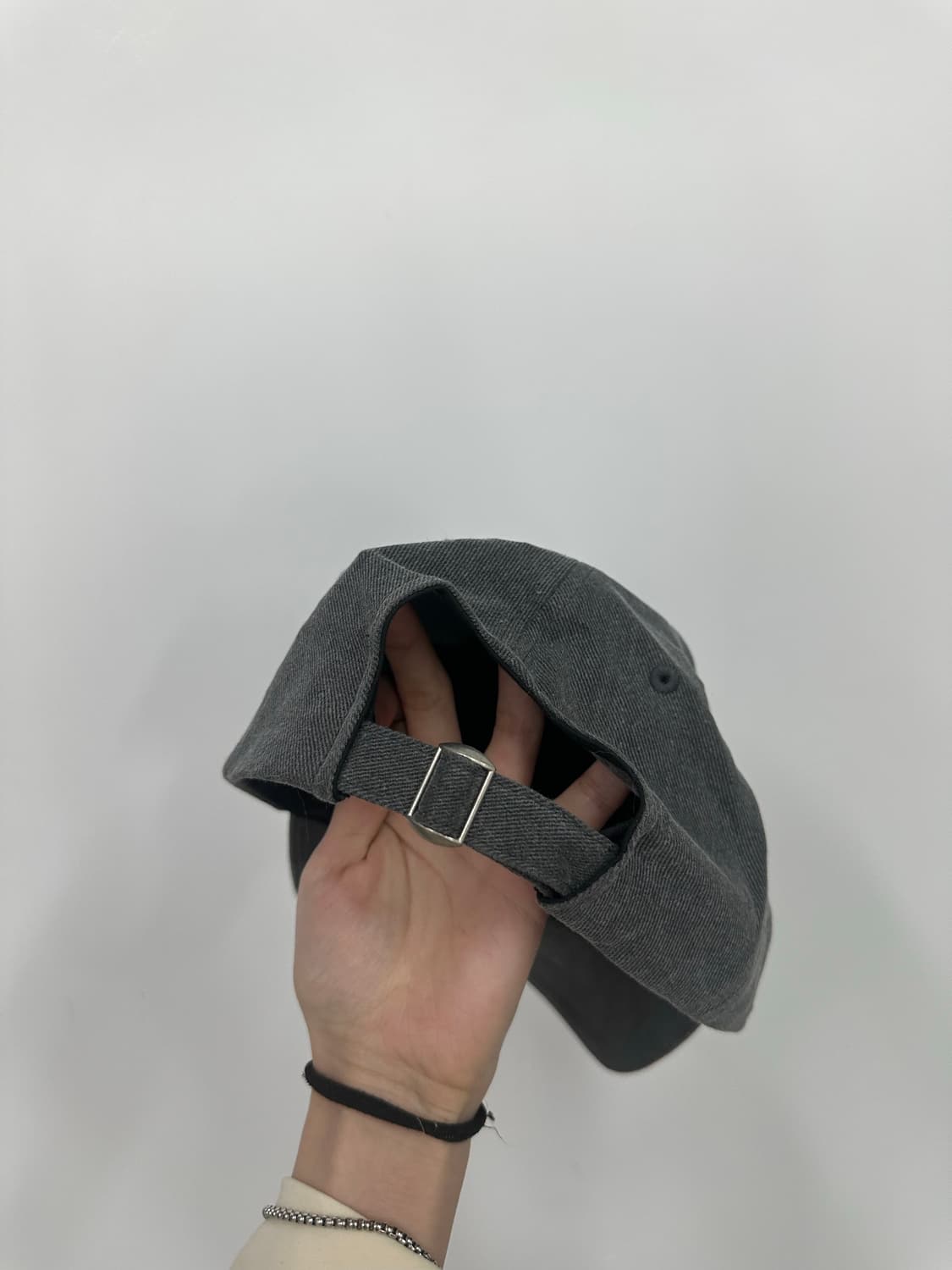 마뗑킴 차콜 볼캡  상품이미지2