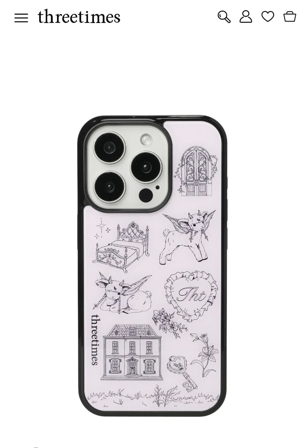 Threetimes tami’s house ipone case 상품이미지1