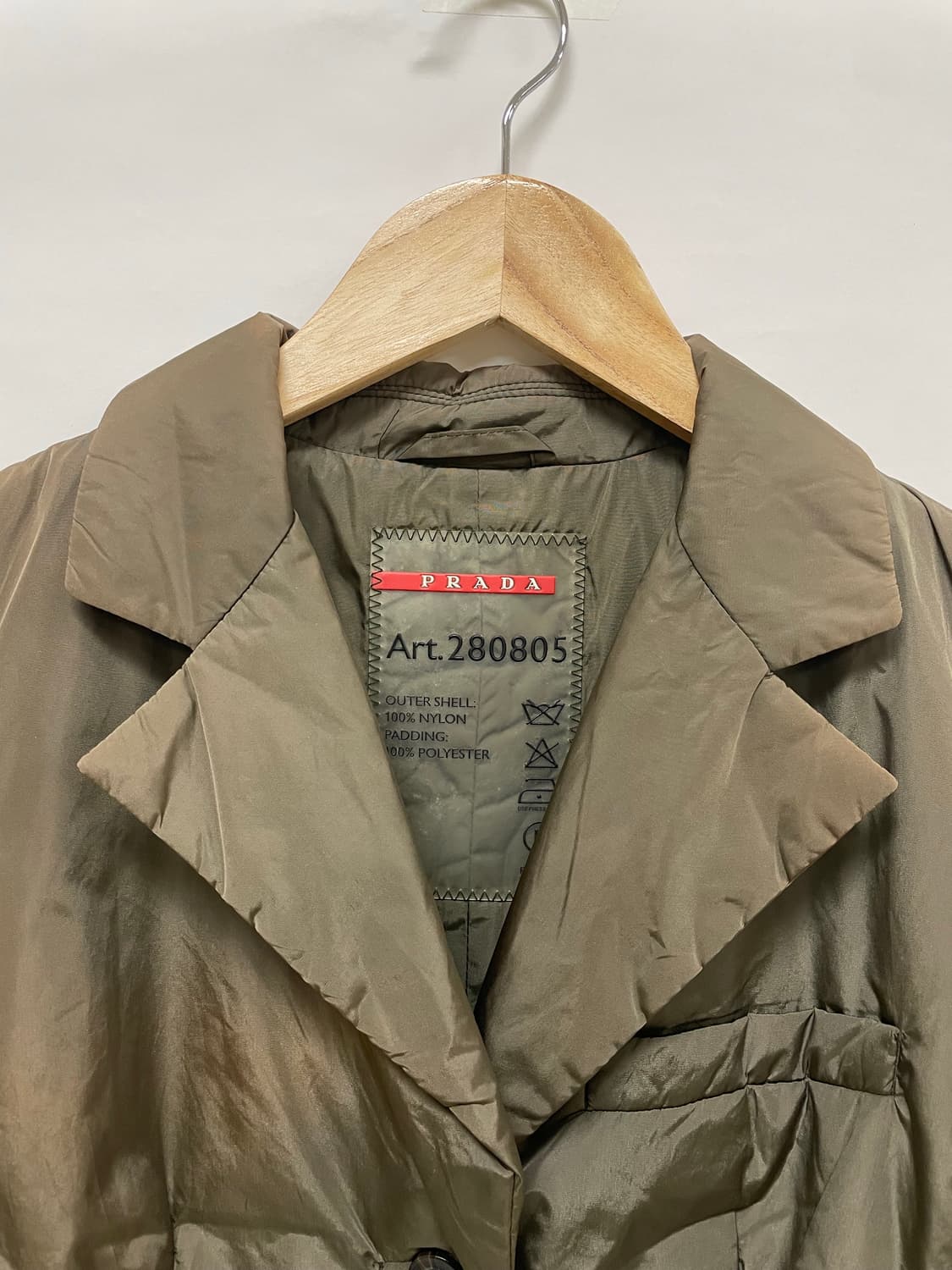 [38] 프라다 스포츠 3버튼 블레이저 자켓 상품이미지2