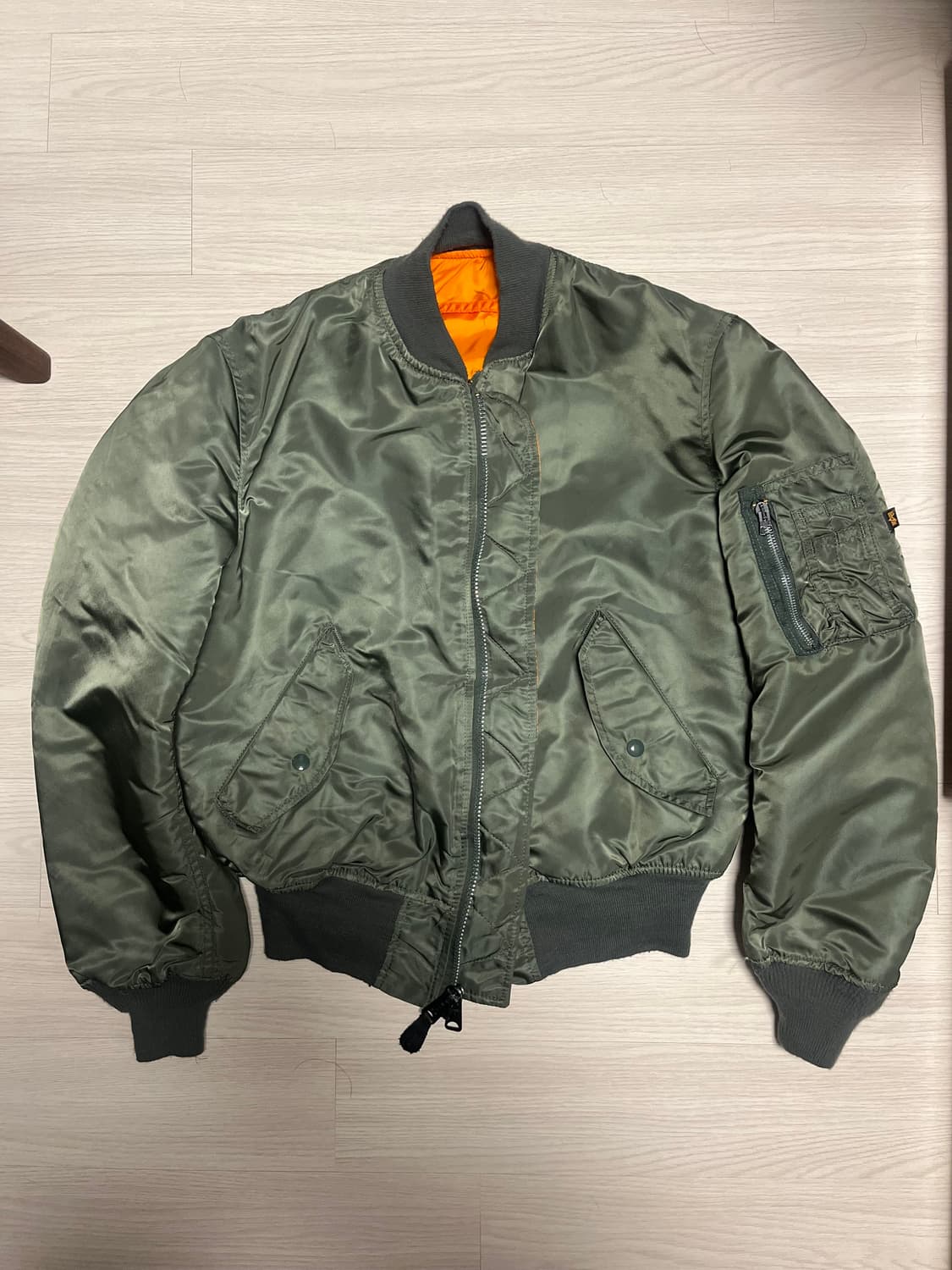 90s 알파인더스트리 ma-1 상품이미지1