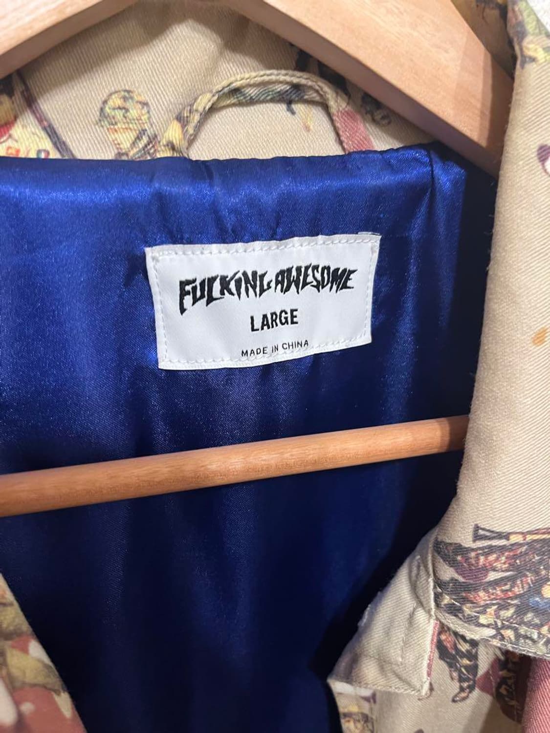 퍼킹어썸 솔저카모 자켓 L 상품이미지3