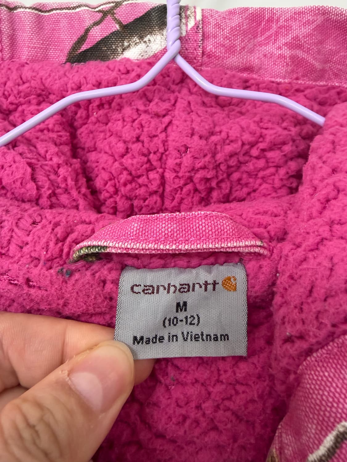 칼하트 리얼트리 쉐르파 자켓 M 상품이미지4