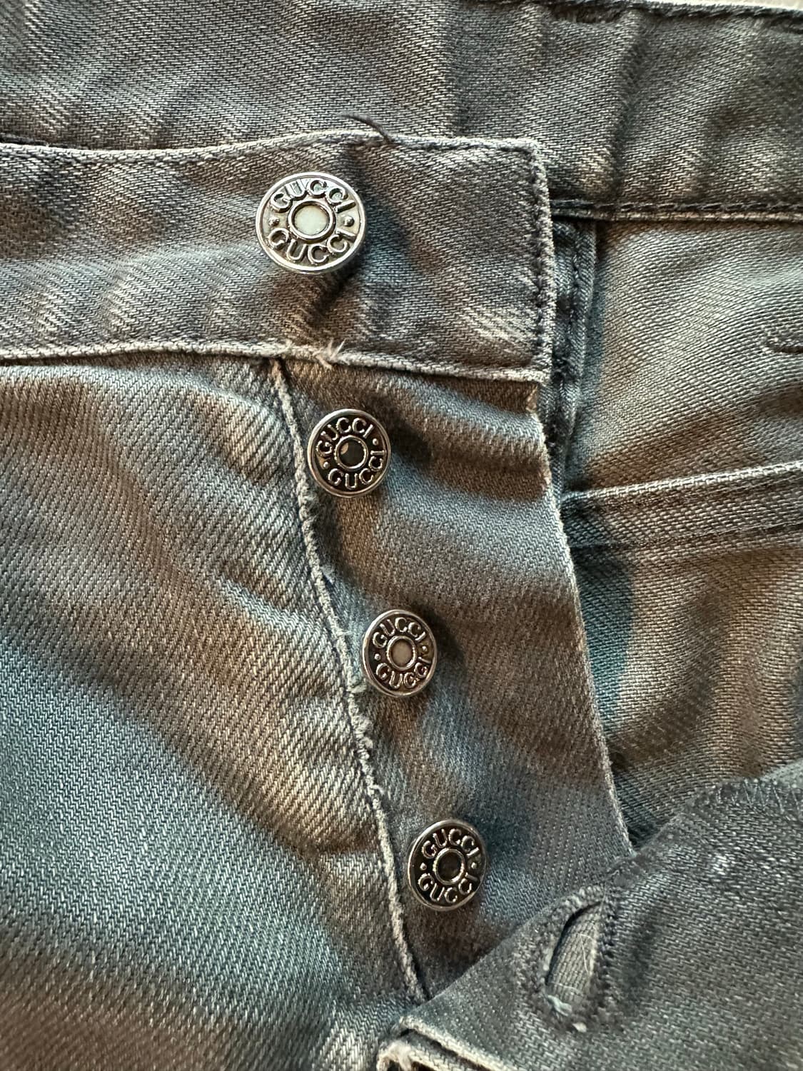 Gucci vintage distressed denim 상품이미지6