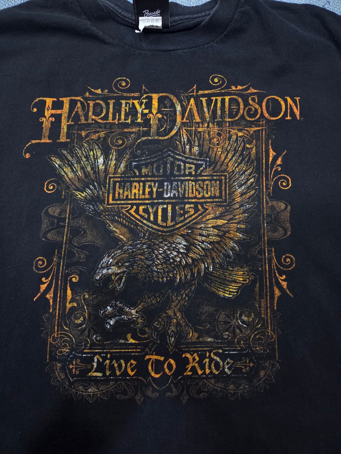 할리데이비슨 빈티지 티셔츠 (HARLEY-DAVIDSON) 상품이미지3