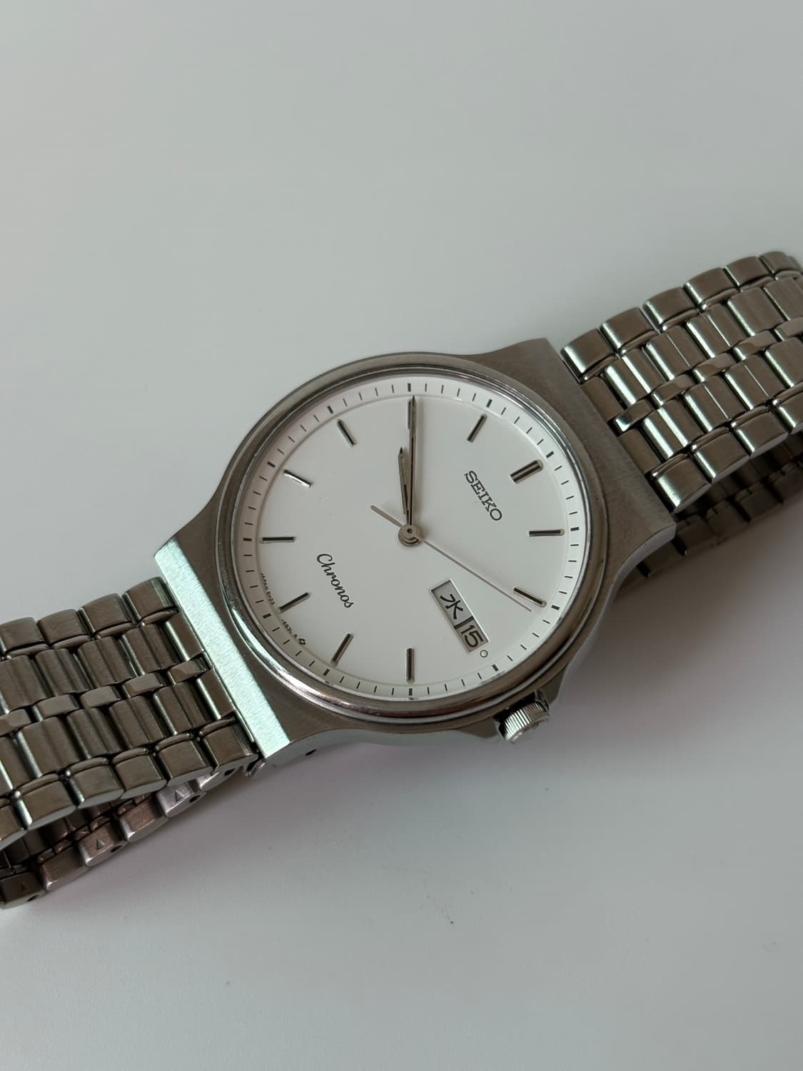 1980s Chronos Silver Quartz 상품이미지3