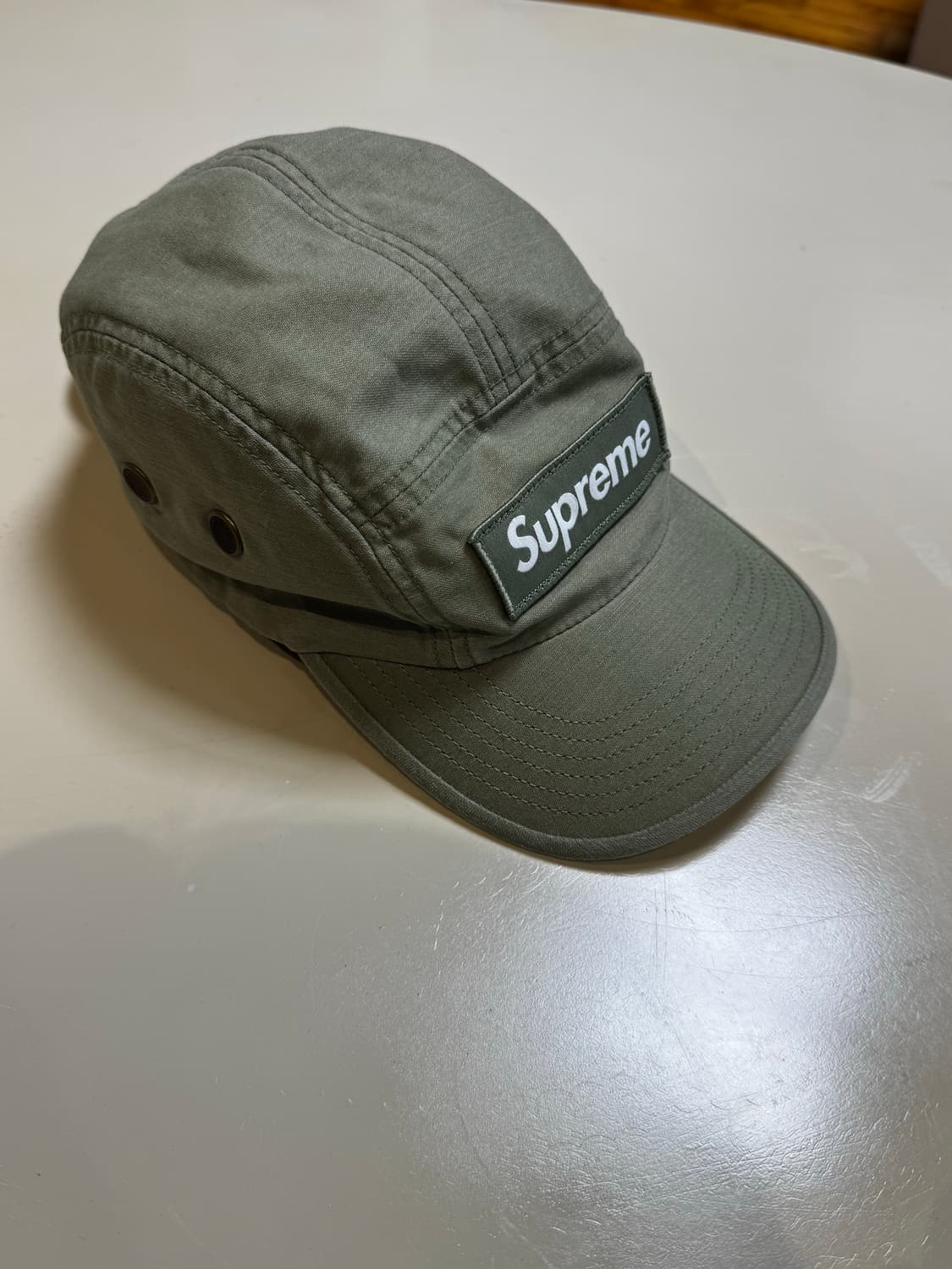 슈프림 25SS 밀리터리 캠프캡 올리브 상품이미지2