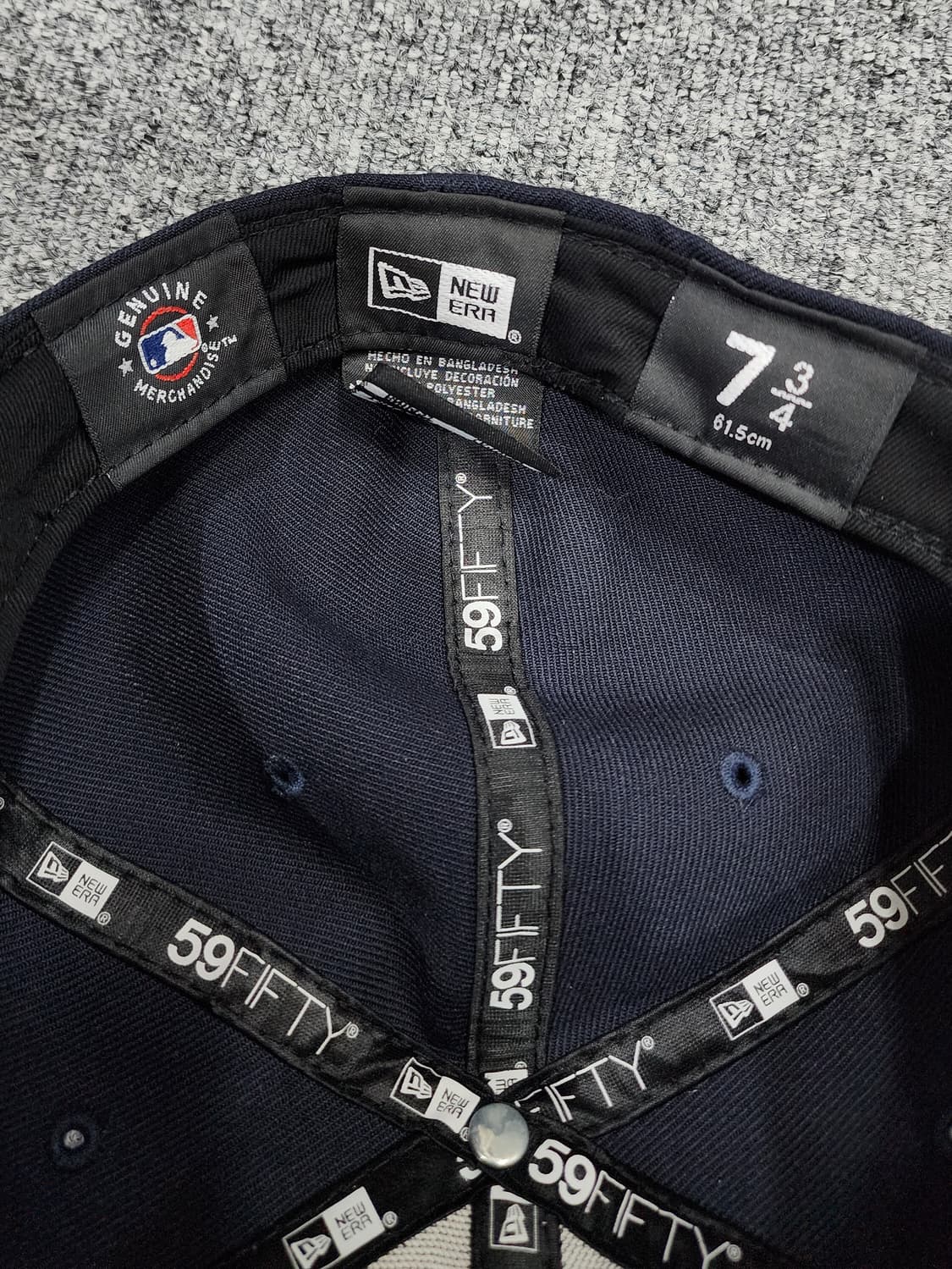 뉴에라 뉴욕 양키즈 언더 월드 시리즈 59FIFTY 스냅백 7 3/4 상품이미지9