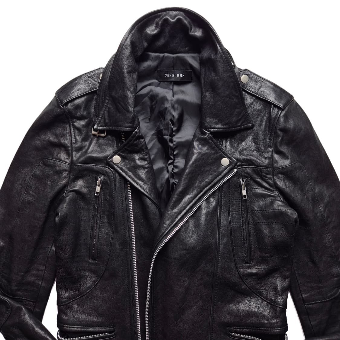 [48] 206HOMME 양가죽 라이더 자켓 상품이미지5
