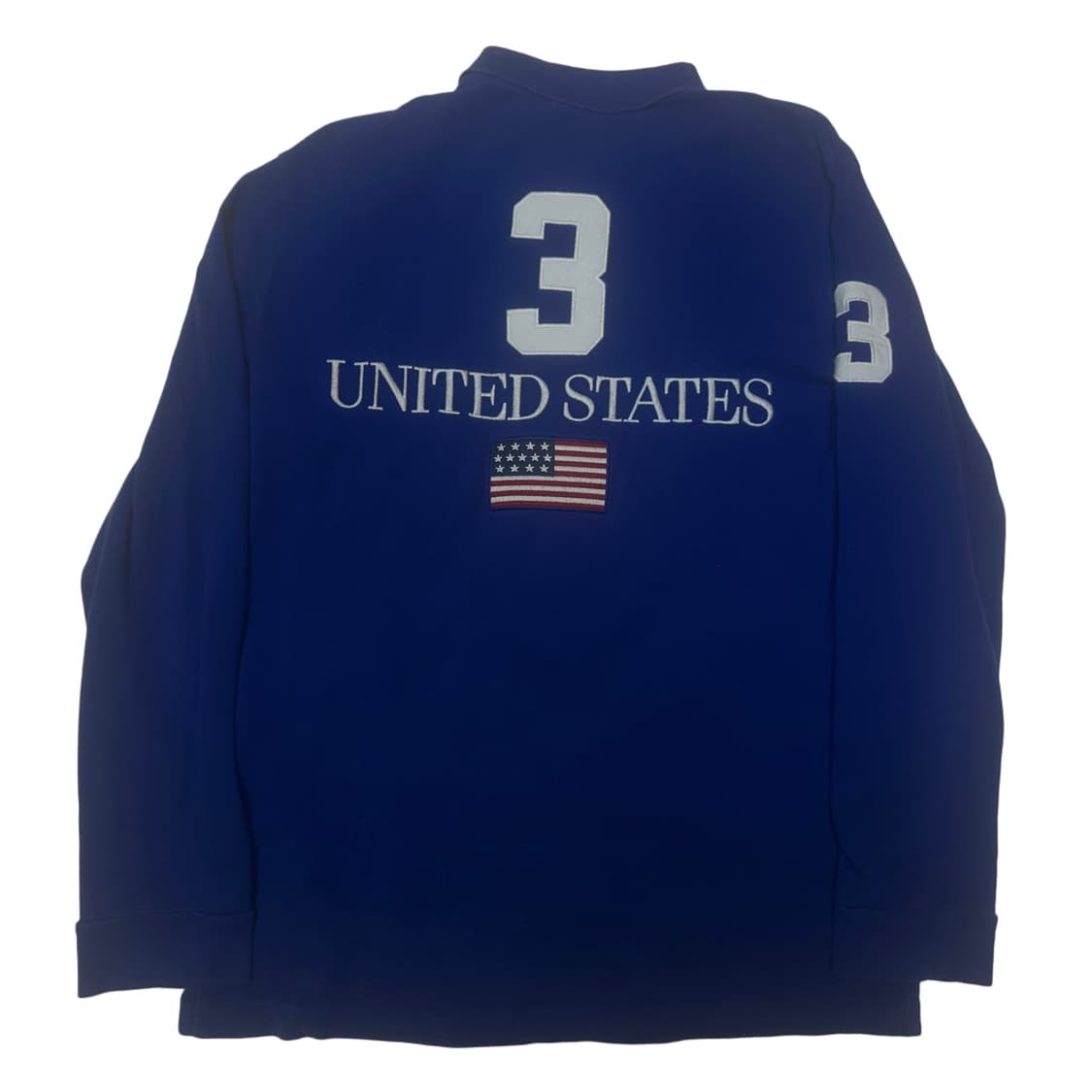 폴로 랄프로렌 성조기 빅포니블루카라티 XL 상품이미지3