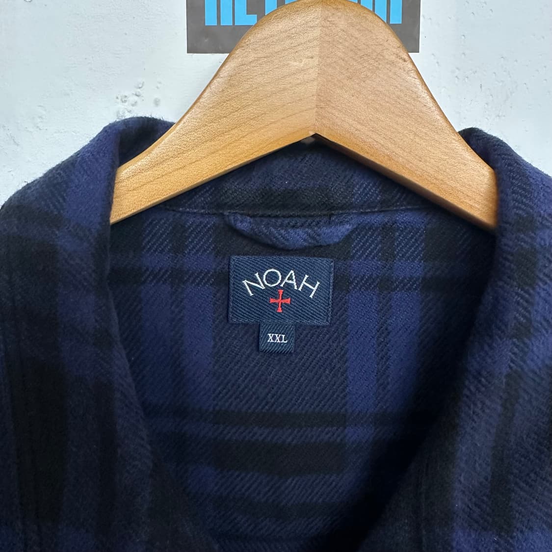 노아 헤비웨잍 플란넬 집업 셔츠 상품이미지4