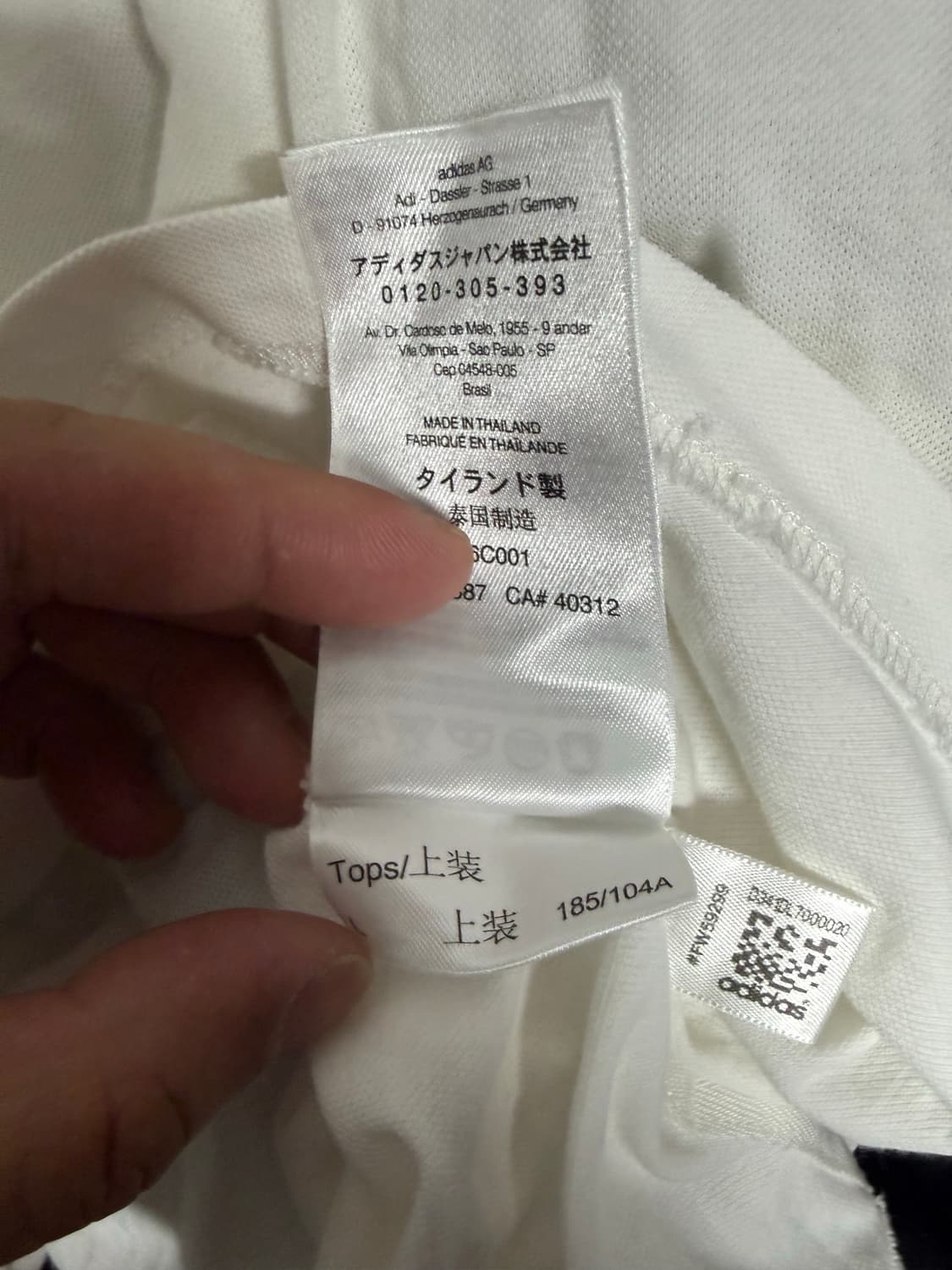 [L] 요지야마모토 아디다스 반팔 카라티 상품이미지7