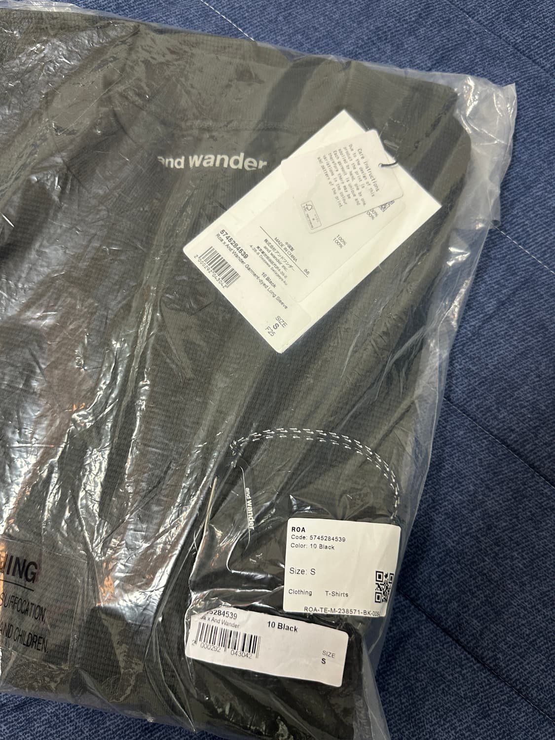 새상품 로아 앤드원더 소프트쉘 맨투맨 S 상품이미지5