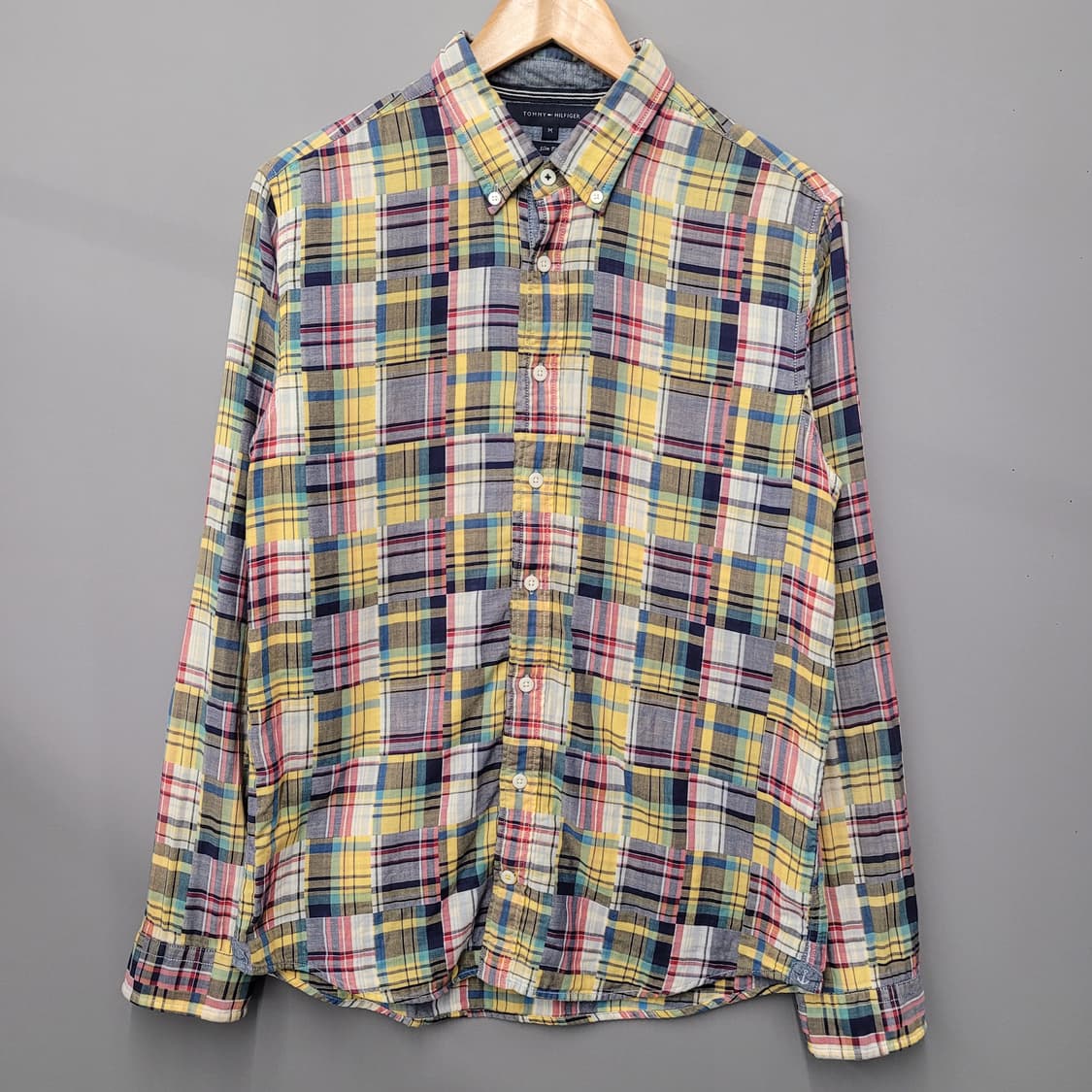 타미힐피거 패치워크 셔츠 상품이미지1