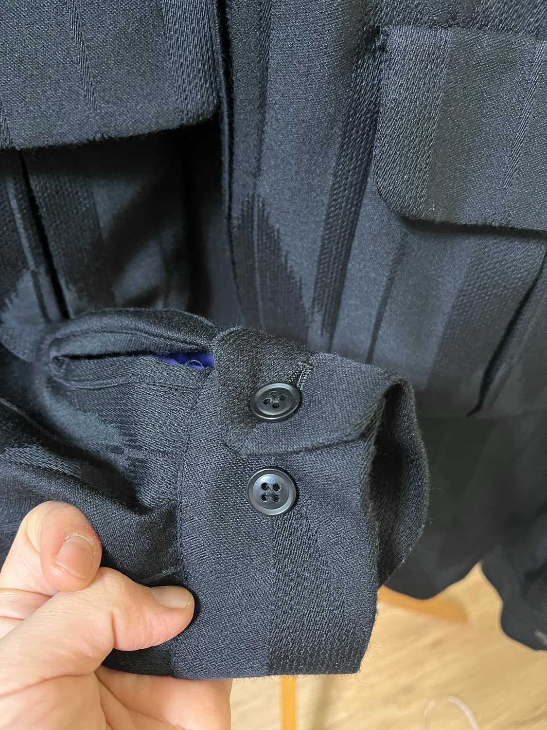 니들스 울 블루종 상품이미지7