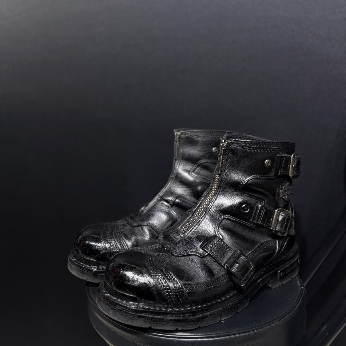 할리데이비슨 바이크 지퍼부츠 상품이미지1