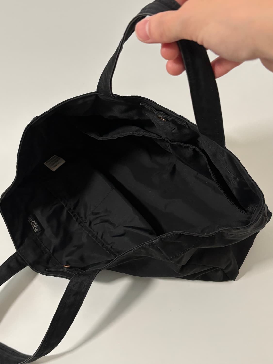 Cotton Tote Bag (Black) 상품이미지8