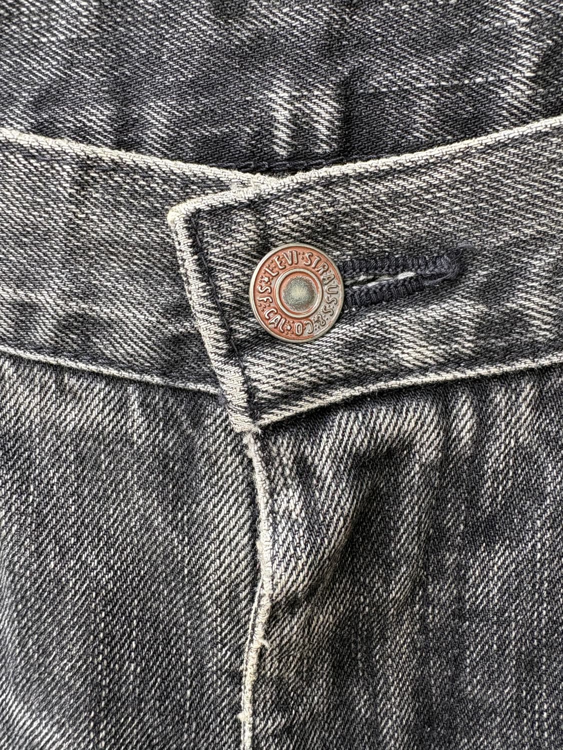 2000's 리바이스 517 부츠컷 흑청 팬츠 상품이미지6