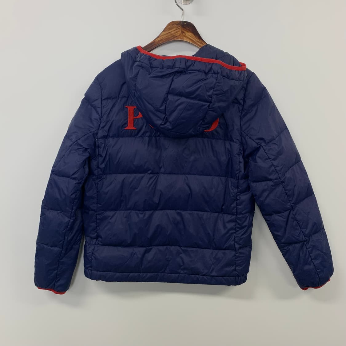 폴로 랄프로렌 성조기 네이비 푸퍼 패딩 상품이미지4