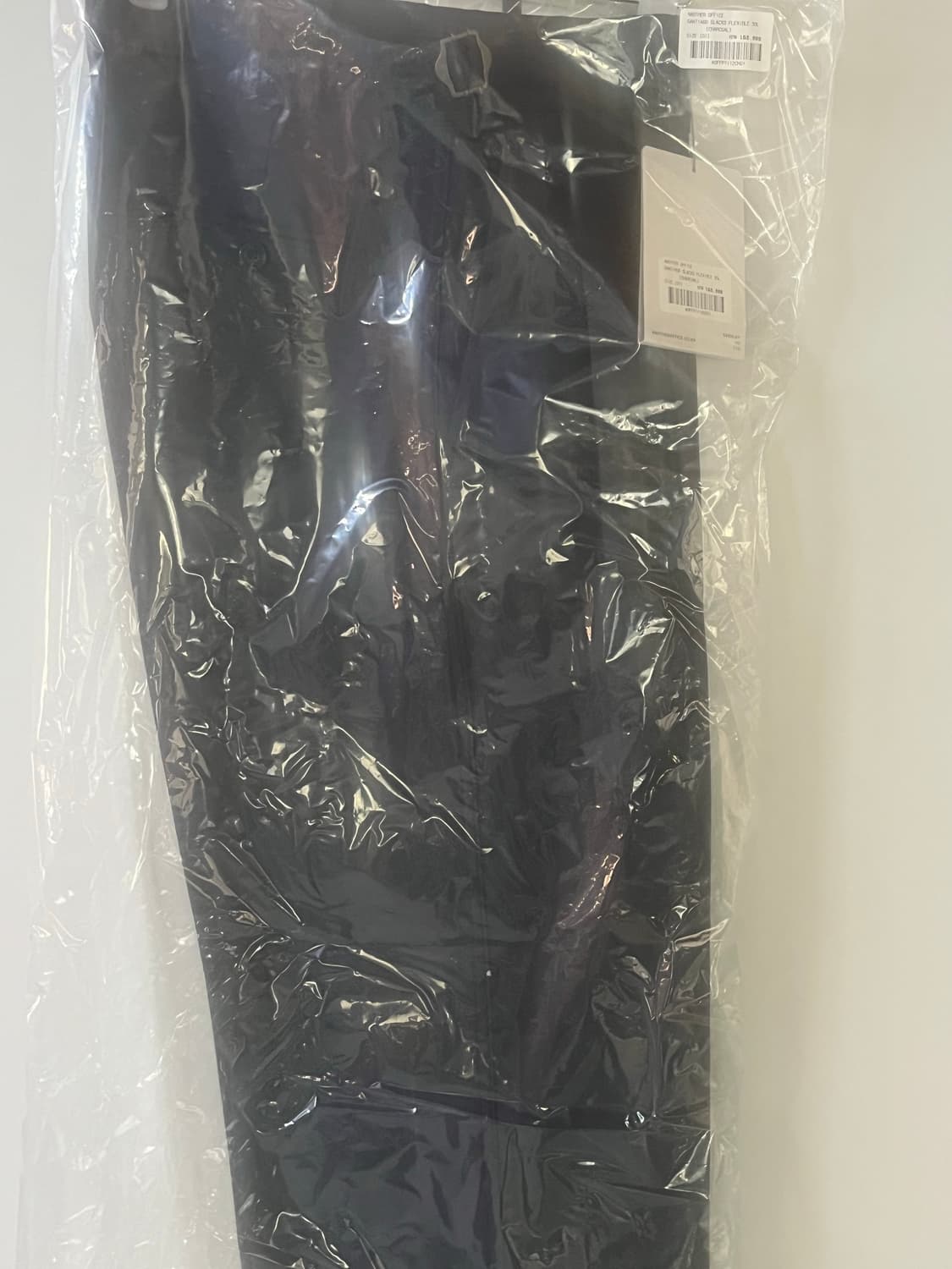 25fw 어나더오피스 산티아고 슬랙스 플렉서블 차콜 상품이미지4