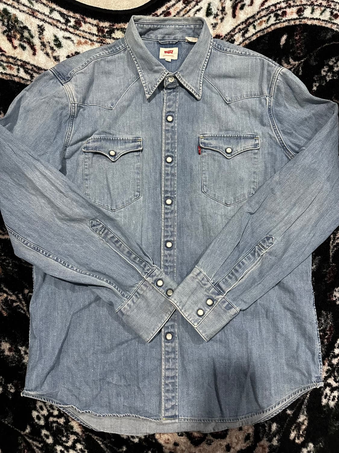 리바이스 웨스턴 데님 셔츠  상품이미지1