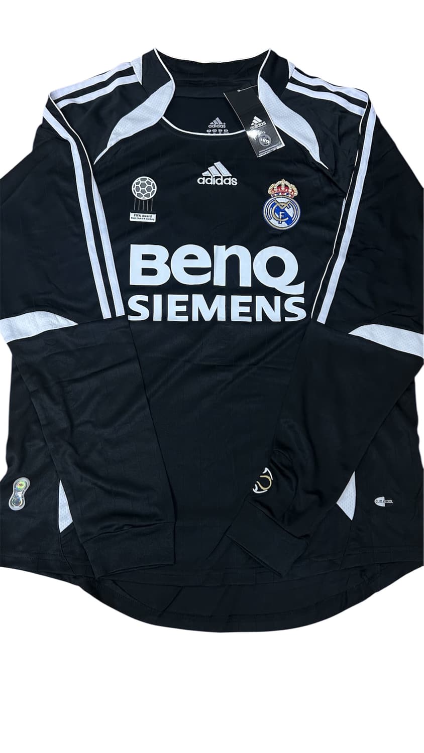 06-07 레알 어웨이 호나우두 유니폼 긴팔 상품이미지1