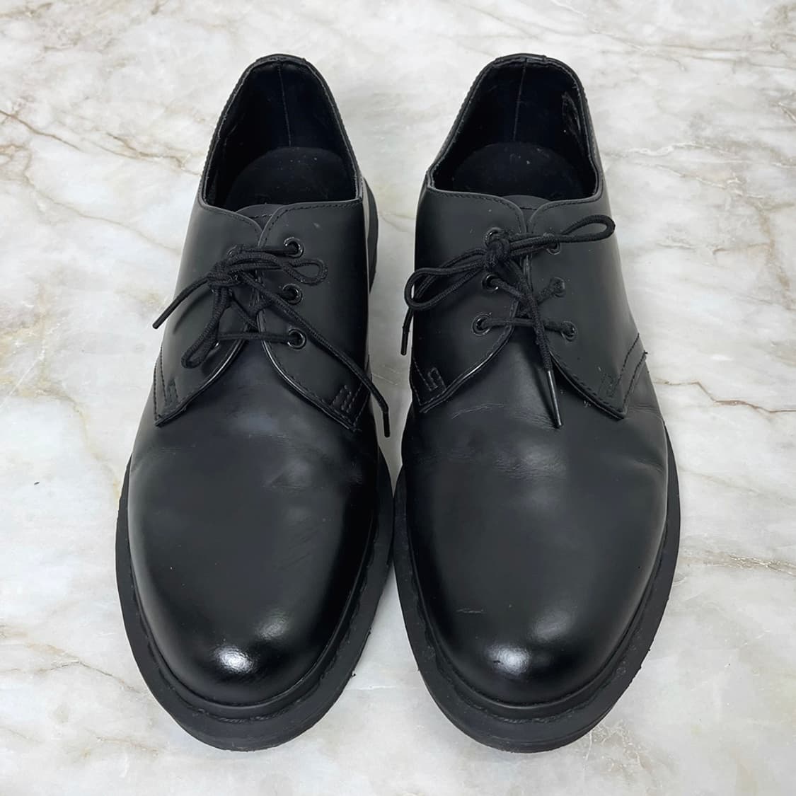 닥터마틴 1461 모노 블랙 가죽 남자 구두 UK7 260 상품이미지2