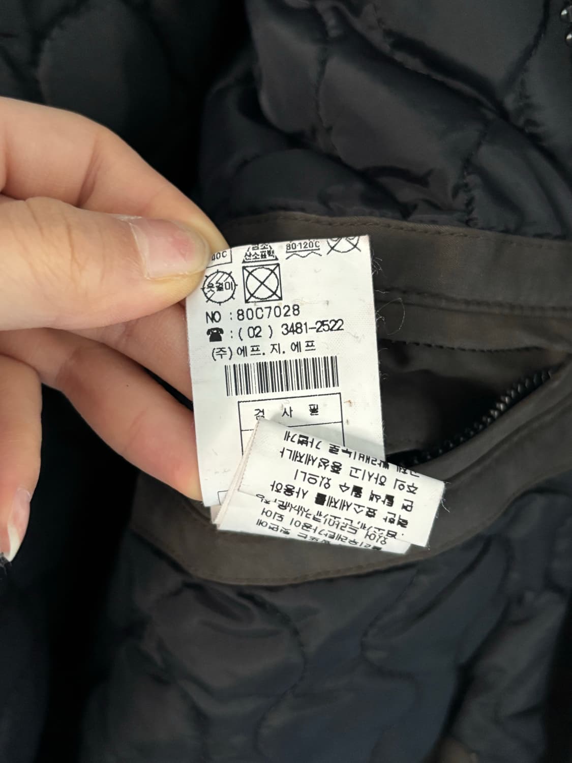 C.P.company 씨피컴퍼니 투포켓 안감퀼티드 카키 자켓 상품이미지9