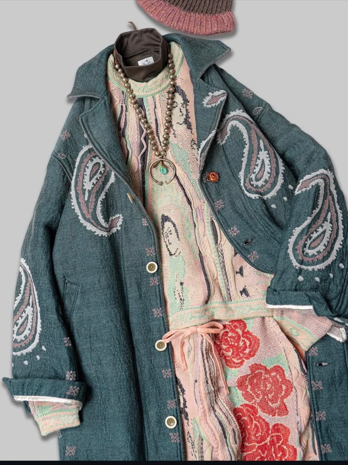 KAPITAL 캐피탈 페이즐리 코트 3사이즈 상품이미지6