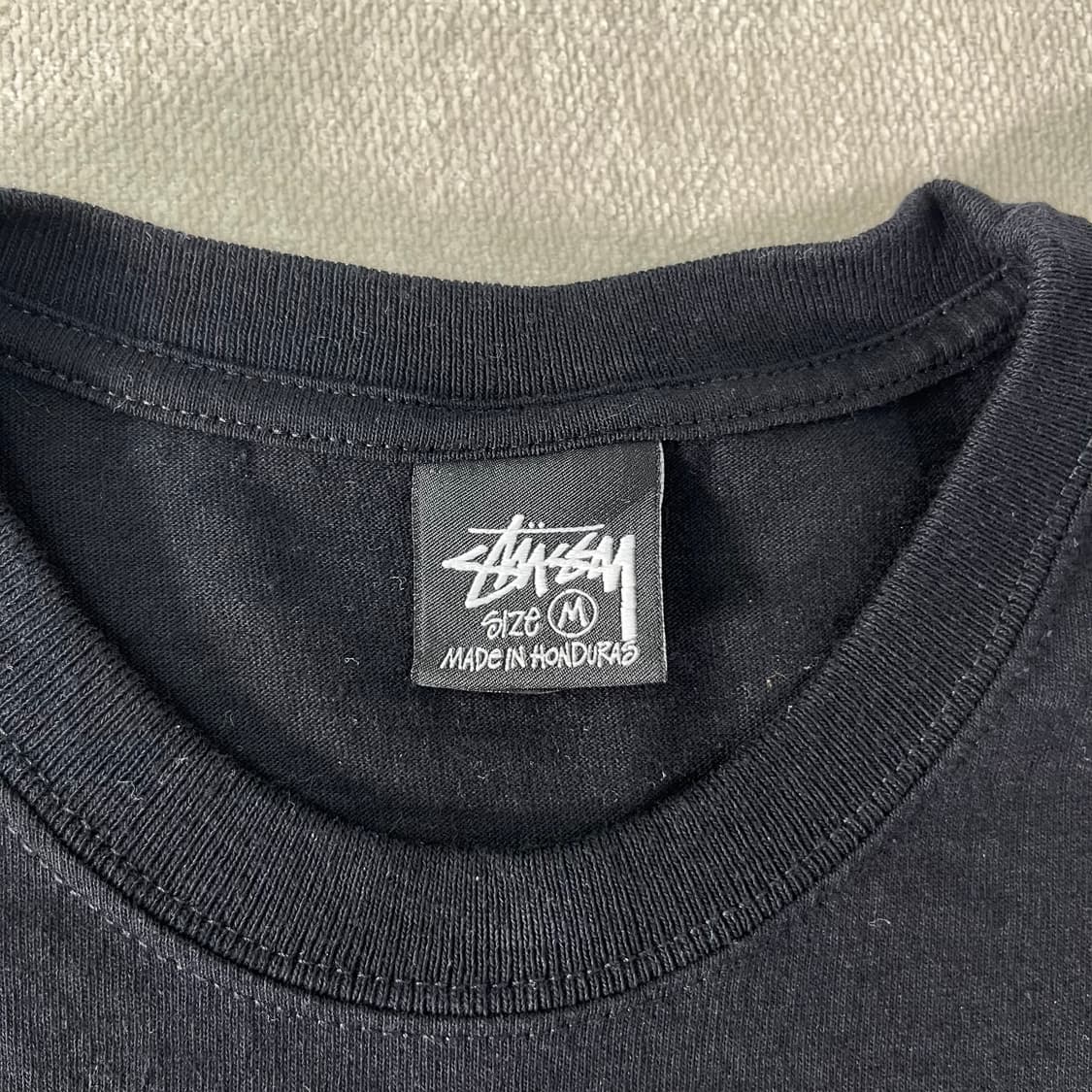 100 스투시 호놀룰루 블랙 롱슬리브 티셔츠 상품이미지4