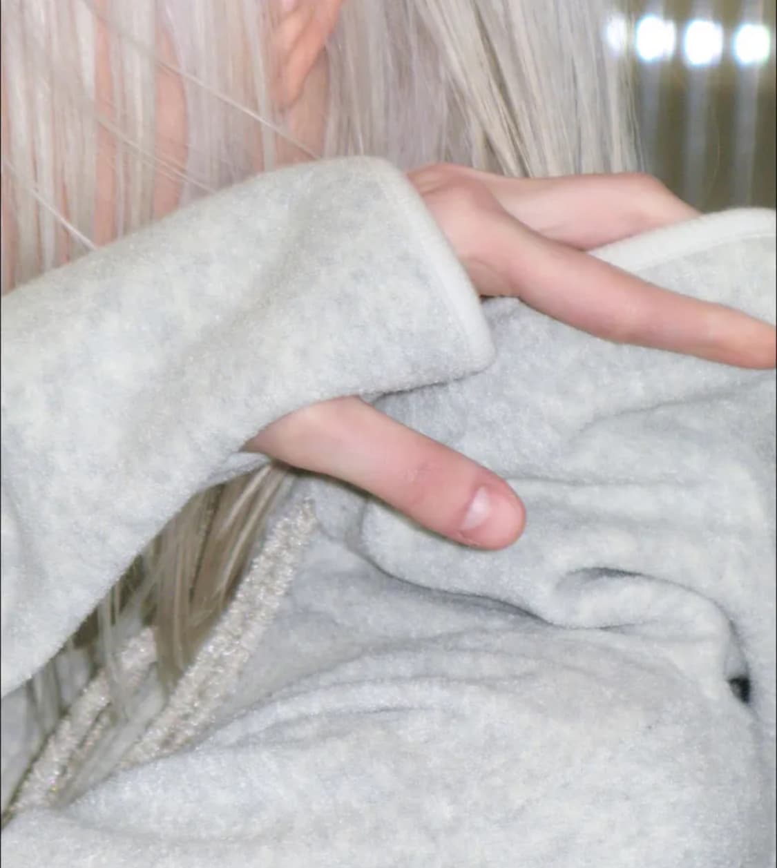 Soft Fleece Hoodie / Gray 상품이미지2
